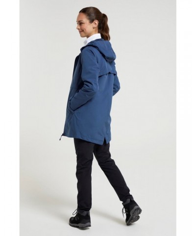 Hilltop II Womens Waterproof Jacket Dark Blue $34.30 Jackets