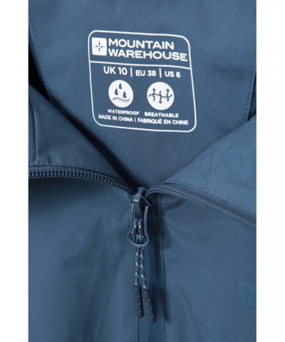 Hilltop II Womens Waterproof Jacket Dark Blue $34.30 Jackets