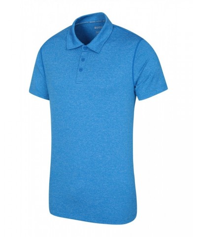 Mens Agra Stripe Polo Blue $13.86 Tops