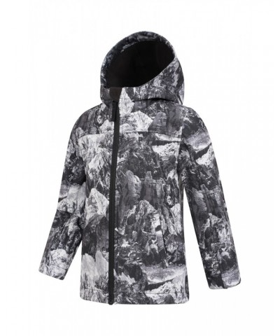 Exodus II Kids Printed Water-resistant Softshell Monochrome $13.86 Jackets