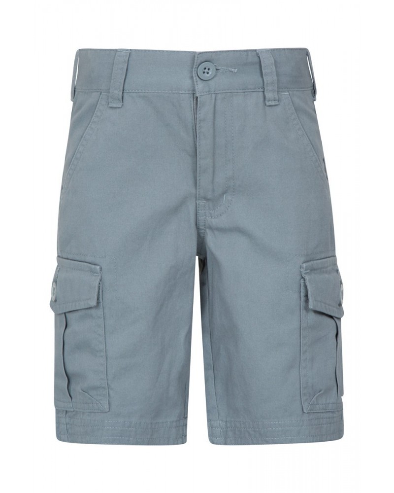 Kids Cargo Shorts Grey $13.53 Pants