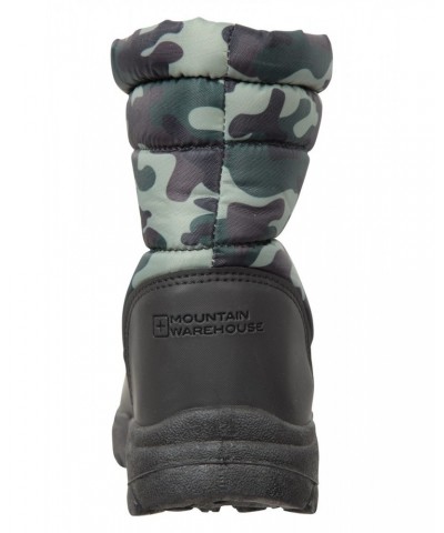 Caribou Toddler Adaptive Printed Snow Boots Camouflage $13.53 Footwear