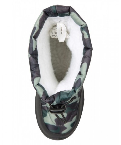 Caribou Toddler Adaptive Printed Snow Boots Camouflage $13.53 Footwear