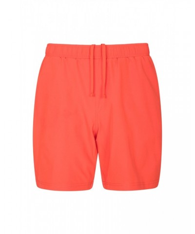 Hurdle Mens Running Shorts Orange $11.87 Active