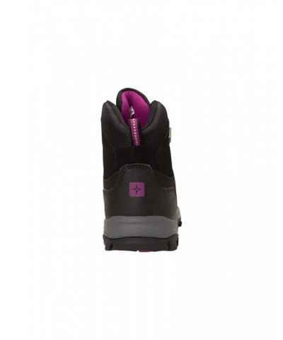 Softshell Kids Waterproof Hiking Boots Berry $27.30 Footwear