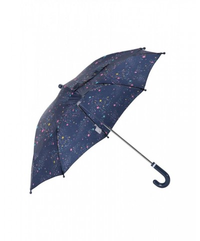 Kids Printed Umbrella Dark Blue $10.43 Accessories