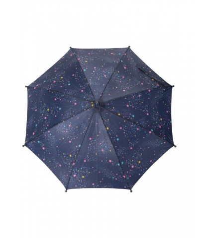 Kids Printed Umbrella Dark Blue $10.43 Accessories