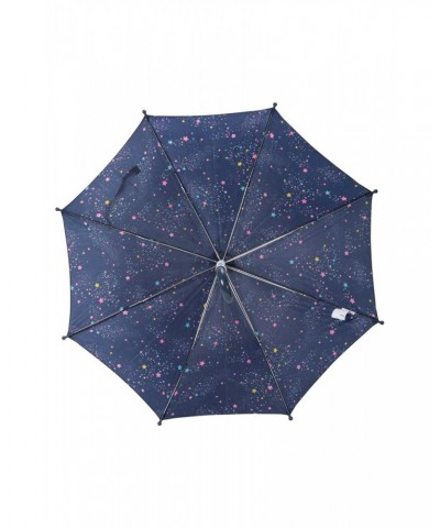 Kids Printed Umbrella Dark Blue $10.43 Accessories