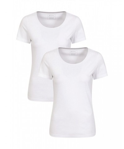 Eden Womens Organic T-Shirt Multipack White $12.64 Tops