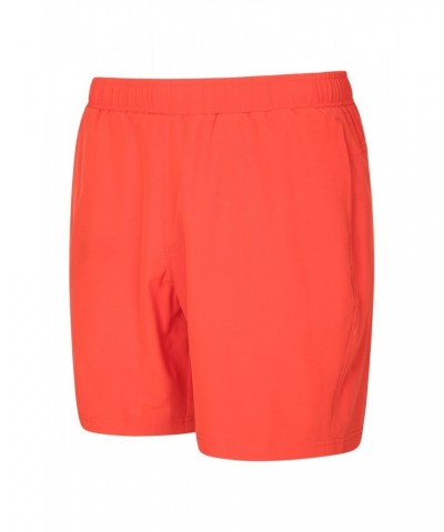 Hurdle Mens Running Shorts Orange $11.87 Active