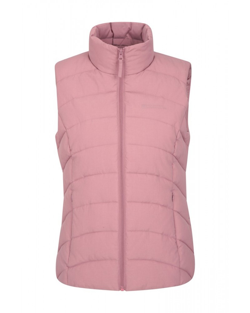 Opal Womens Insulated Vest Pale Pink $22.50 Jackets