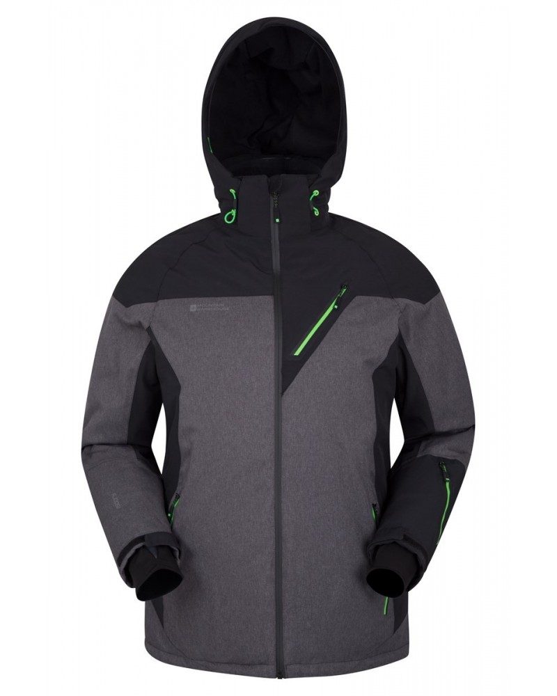 Asteroid Mens Ski Jacket Dark Grey $50.40 Jackets