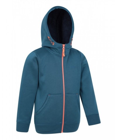 Nordic II Kids Full-Zip Hoodie Mazarine Blue $13.20 Tops