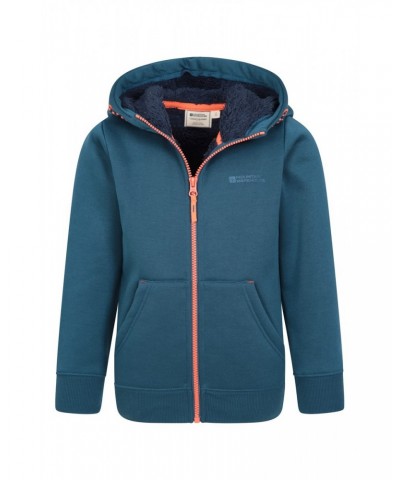 Nordic II Kids Full-Zip Hoodie Mazarine Blue $13.20 Tops