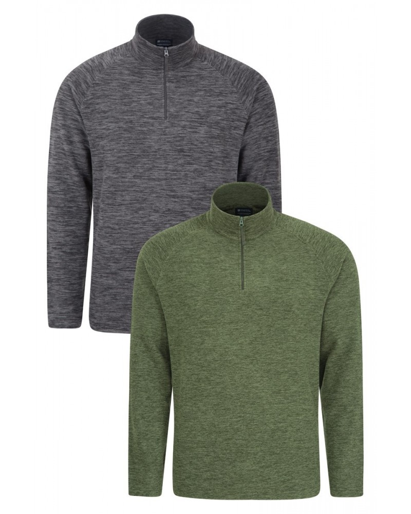 Snowdon Mens Fleece 2-Pack Green $21.73 Fleece