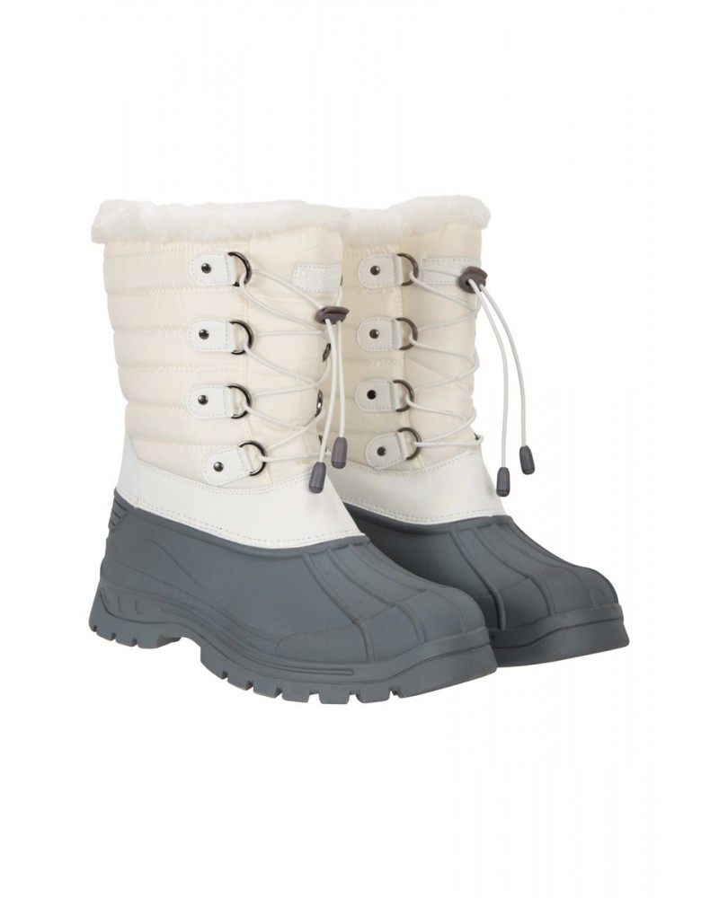 Whistler Womens Adaptive Snow Boots White $20.89 Footwear