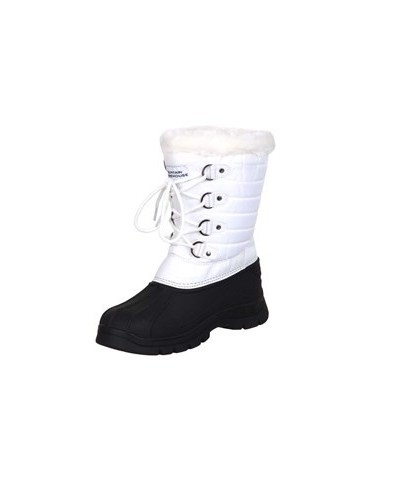 Whistler Womens Adaptive Snow Boots White $20.89 Footwear