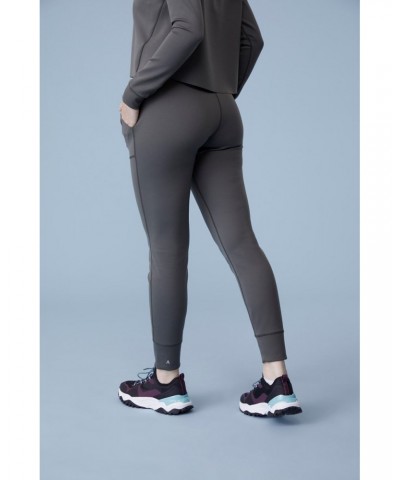 Comfort Womens Scuba Leggings Khaki $15.20 Active