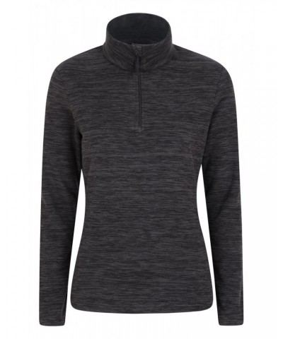 Snowdon Melange Womens Fleece Jet Black $13.76 Fleece