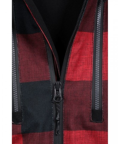 Drayton Mens Waterproof Ski Jacket Dark Red $40.30 Jackets