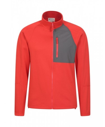 Surge Mens Fleece Jacket Bright Orange $20.99 Fleece