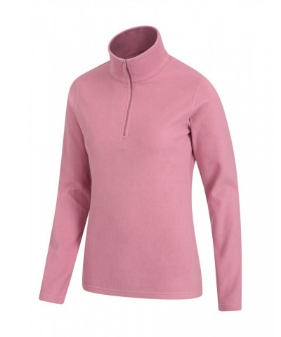 Camber Womens Half-Zip Fleece Pink $12.99 Fleece