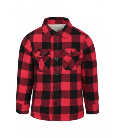 Jackson Kids Shacket Red $11.50 Tops