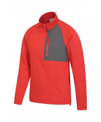 Surge Mens Fleece Jacket Bright Orange $20.99 Fleece