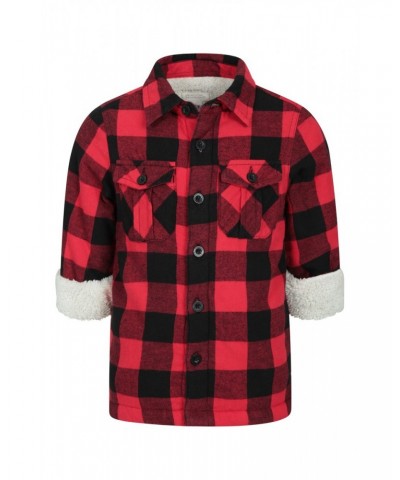 Jackson Kids Shacket Red $11.50 Tops