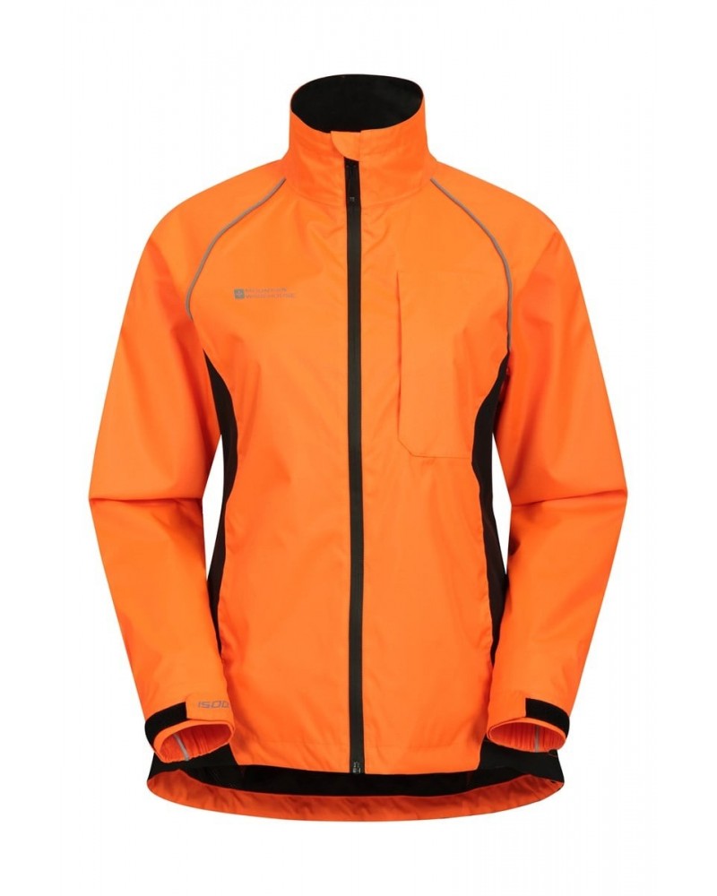 Adrenaline Womens Waterproof Iso-Viz Jacket Bright Orange $25.80 Active