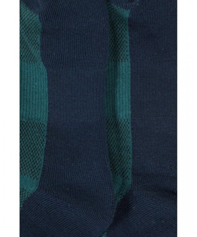 IsoCool Womens Trekker Quarter Length Socks Green $10.99 Accessories