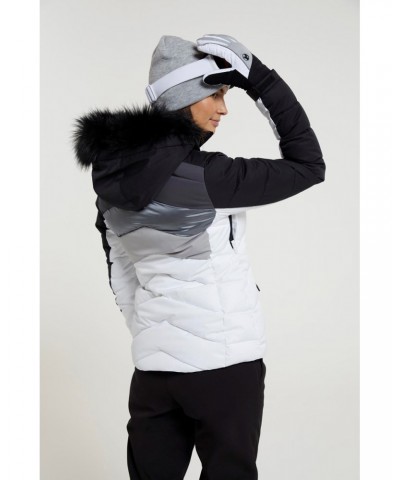 Cascade Womens Insulated Ski Jacket White $39.95 Jackets