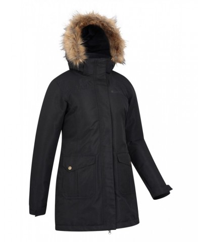 Tarka II Womens Long Insulated Waterproof Jacket Black $35.25 Jackets