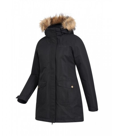 Tarka II Womens Long Insulated Waterproof Jacket Black $35.25 Jackets