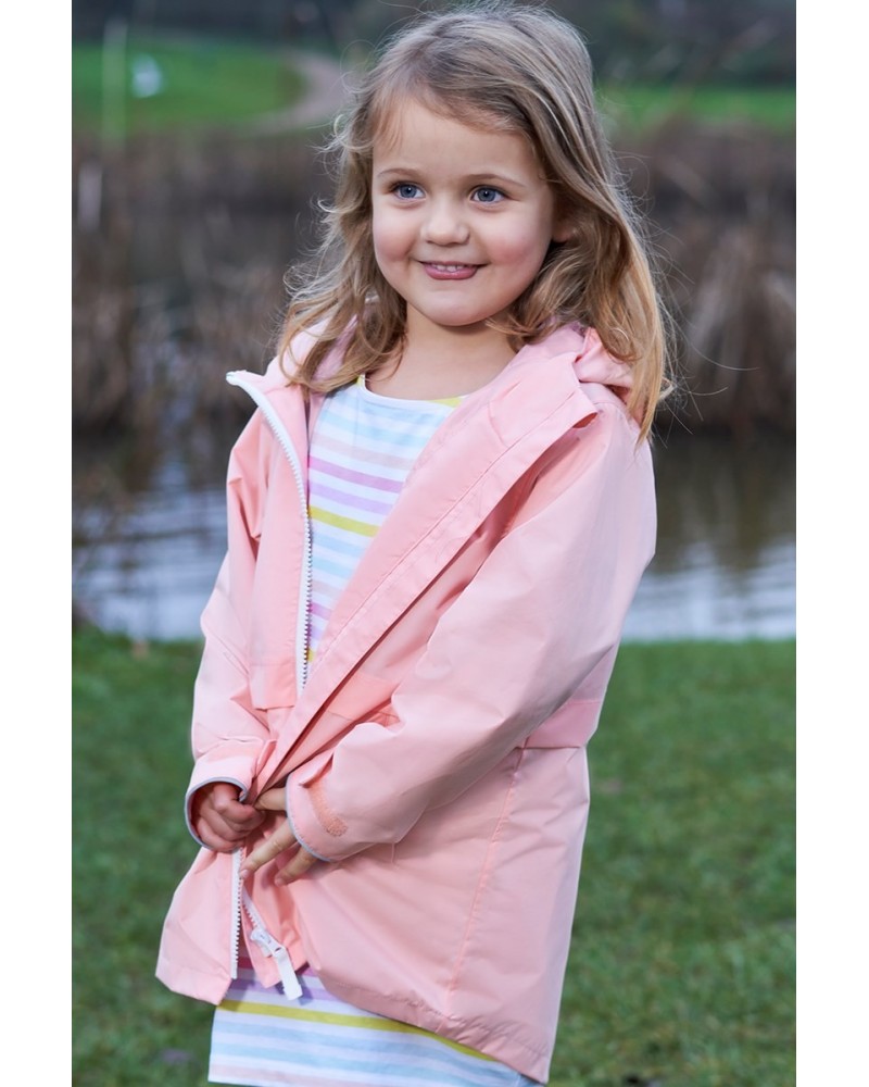 Coast Waterproof Kids Jacket Peach $13.86 Jackets