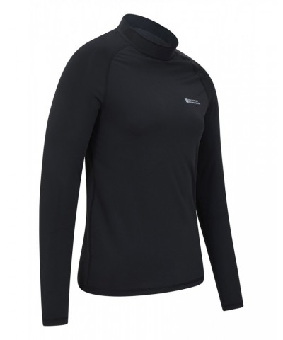 Mens Long Sleeve Rash Guard Jet Black $15.00 Swimwear