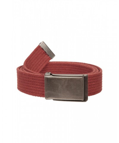 Canvas Mens Belt Rust $10.59 Accessories