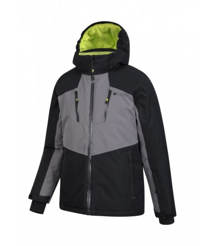 Galactic II Kids Extreme Waterproof Ski Jacket Dark Grey $43.70 Jackets