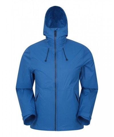 Swerve Mens Packaway Waterproof Jacket Cobalt $26.78 Jackets