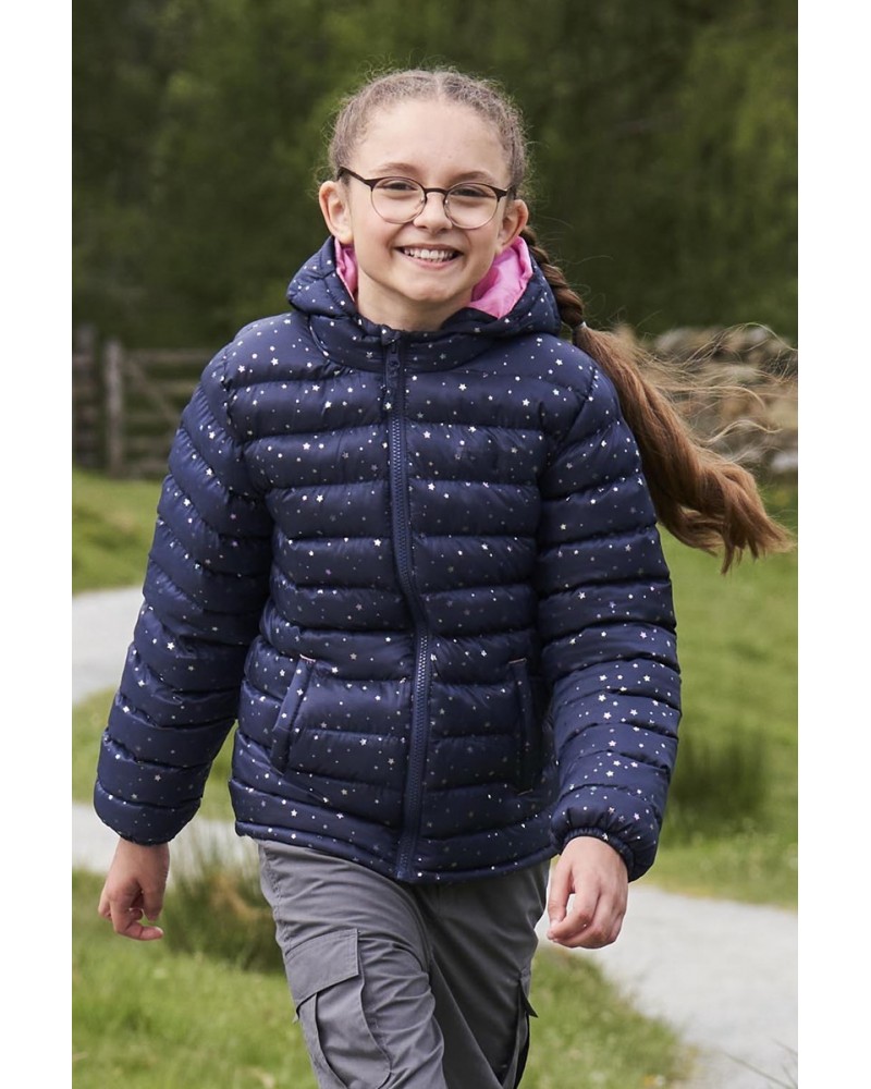 Seasons Printed Kids Insulated Jacket Star $26.09 Jackets