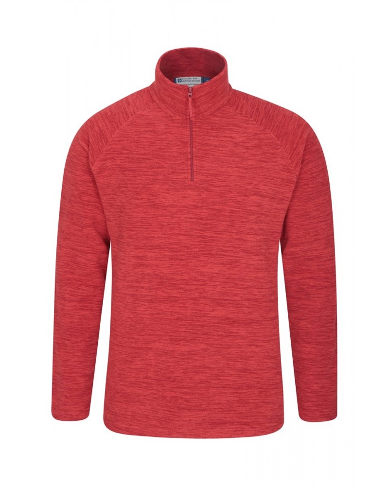 Snowdon Mens Micro Fleece Rust $13.49 Fleece