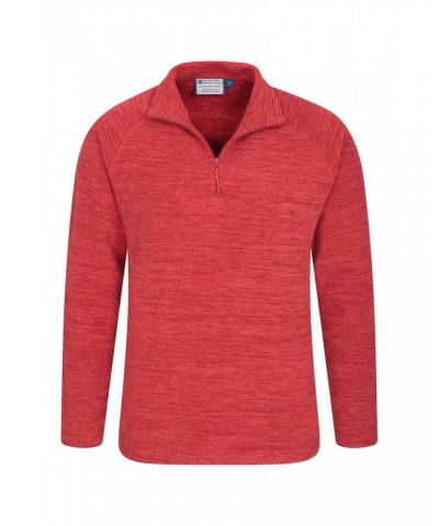 Snowdon Mens Micro Fleece Rust $13.49 Fleece