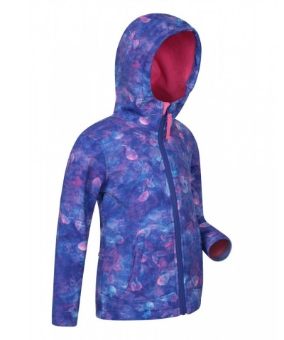 Exodus Kids Printed Water Resistant Softshell Purple $17.10 Jackets