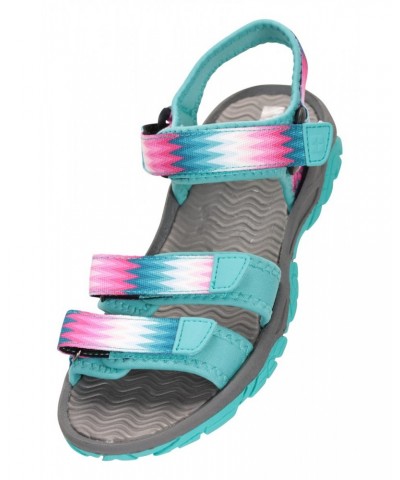 3-Strap Kids Sandals Teal $16.65 Swimwear