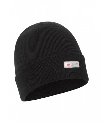 Thinsulate Knitted Beanie Black $14.49 Accessories