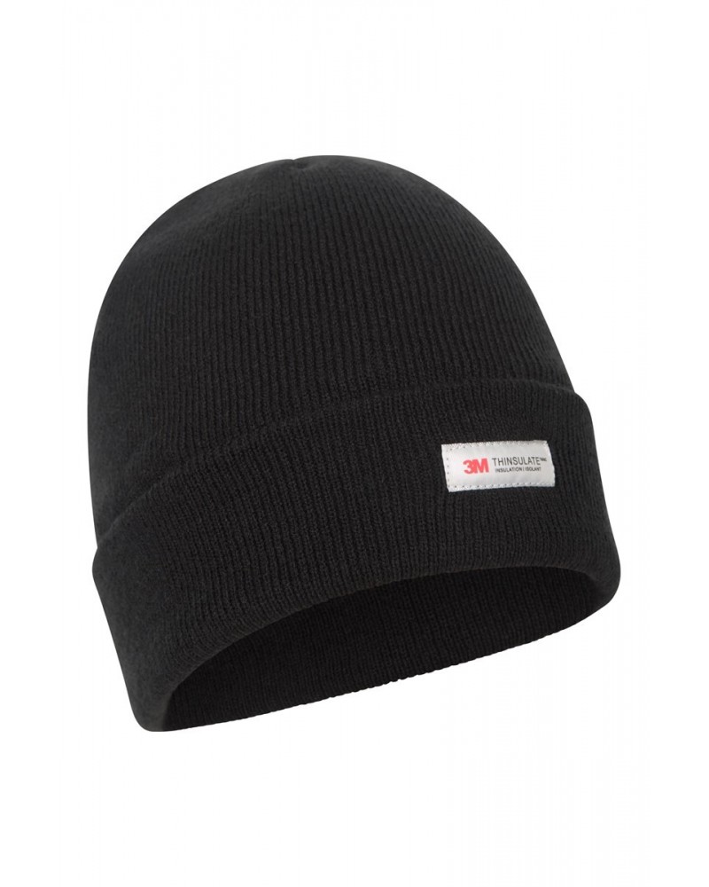 Thinsulate Knitted Beanie Black $14.49 Accessories