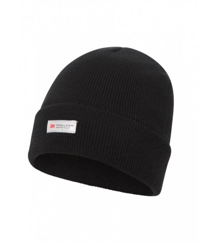 Thinsulate Knitted Beanie Black $14.49 Accessories