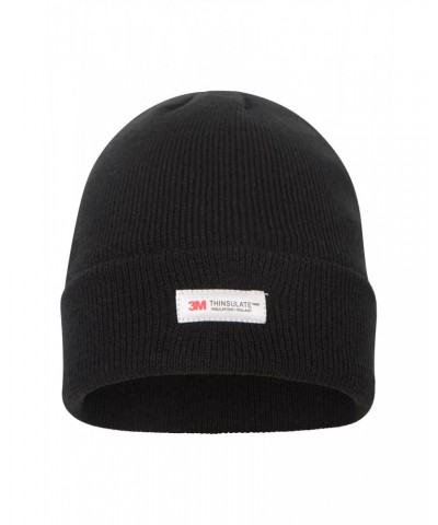 Thinsulate Knitted Beanie Black $14.49 Accessories