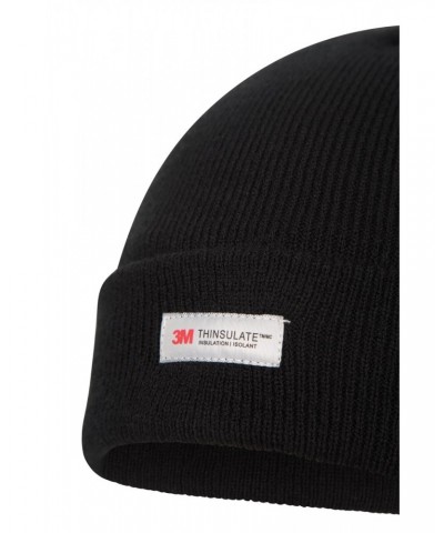 Thinsulate Knitted Beanie Black $14.49 Accessories