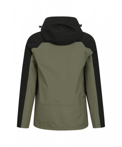 Roam 3 Layer Mens Waterproof Jacket Khaki $53.99 Jackets